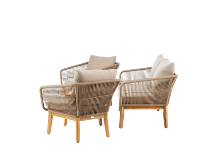 Venture Home Chania Soffgrupp Natur/Beige Utomhus