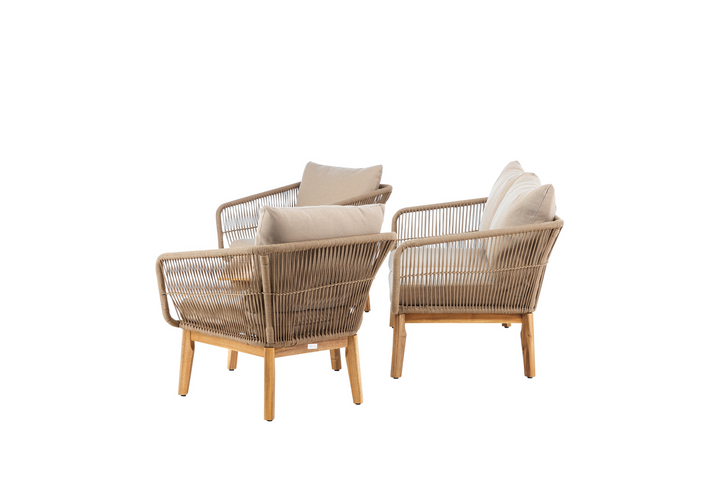 Venture Home Chania Soffgrupp Natur/Beige Utomhus