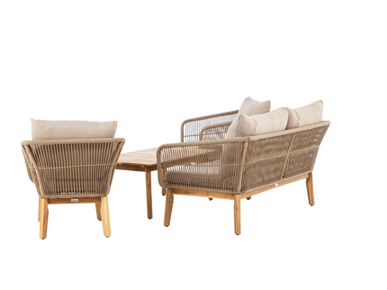 Venture Home Chania Soffgrupp Natur/Beige Utomhus