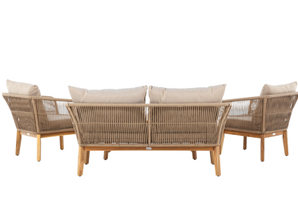Venture Home Chania Soffgrupp Natur/Beige Utomhus