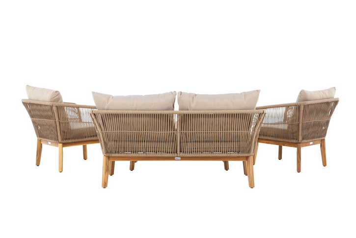 Venture Home Chania Soffgrupp Natur/Beige Utomhus