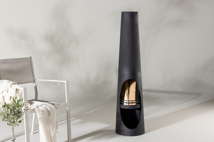 Venture Home Bastian Eldstad Ø33 Svart