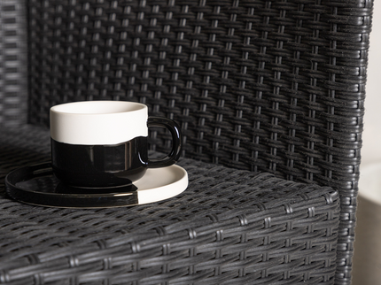 Venture Home Knick Matstolar 2-Pack Svart Utomhus