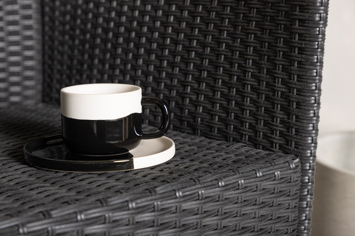 Venture Home Knick Matstolar 2-Pack Svart Utomhus
