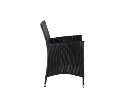 Venture Home Knick Matstolar 2-Pack Svart Utomhus