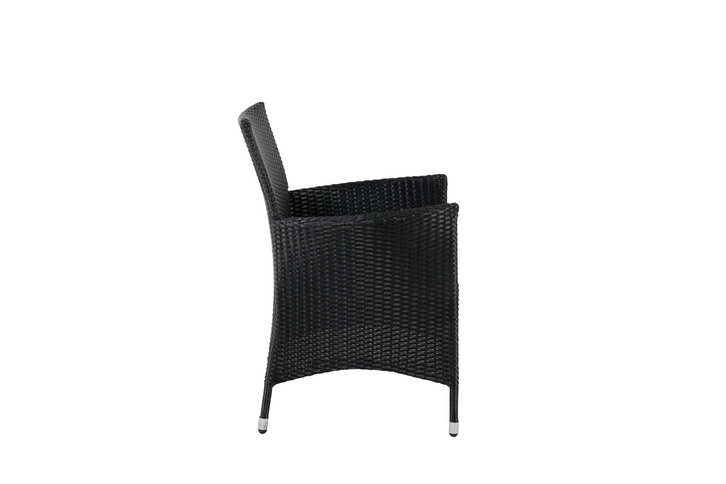 Venture Home Knick Matstolar 2-Pack Svart Utomhus