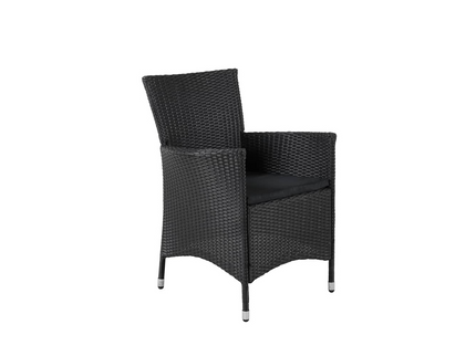Venture Home Knick Matstolar 2-Pack Svart Utomhus