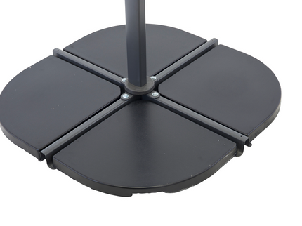 Venture Home Leeds Parasollfot 2-Pack