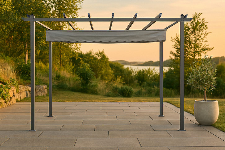 Venture Home Lazio Pergola 295 x 245 x 395 Grå