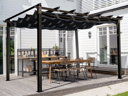 Venture Home Lazio Pergola 295 x 245 x 395 Svart
