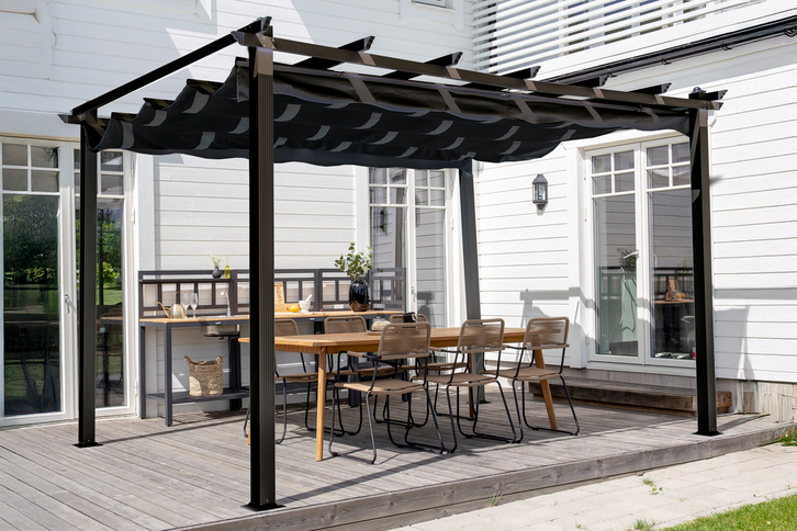 Venture Home Lazio Pergola 295 x 245 x 395 Svart