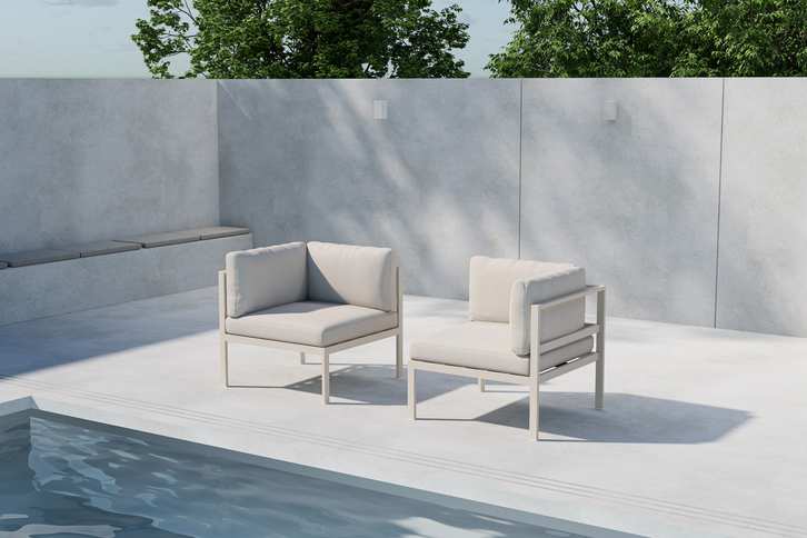 Venture Home Copacabana Soffmodul Hörn Beige