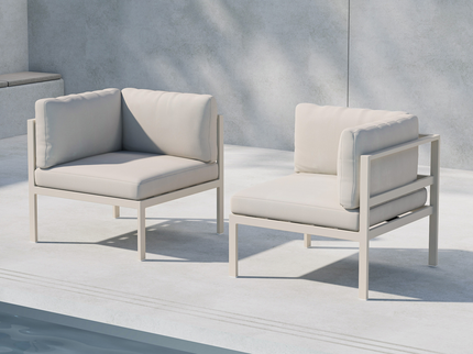 Venture Home Copacabana Soffmodul Hörn Beige