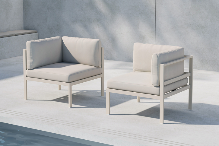Venture Home Copacabana Soffmodul Hörn Beige
