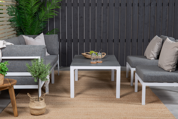 Venture Home Copacabana Soffbord 45 x 120 x 70 Grå Utomhus