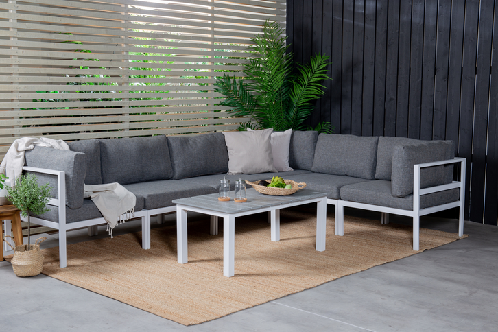 Venture Home Copacabana Soffmodul Hörn Vit