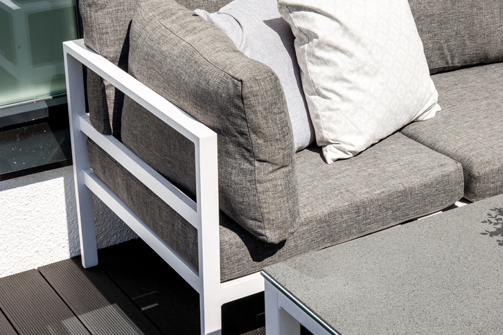 Venture Home Copacabana Soffmodul Hörn Vit