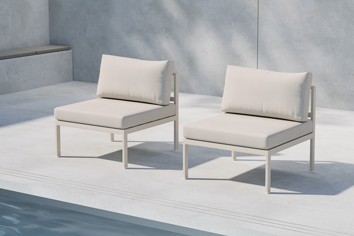 Venture Home Copacabana Soffmodul Mitten Beige