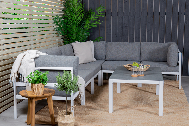 Venture Home Copacabana Soffmodul Mitten Vit