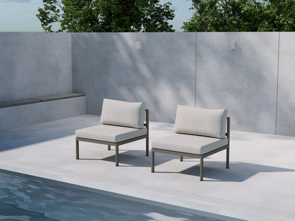 Venture Home Copacabana Soffmodul Mitten Brun