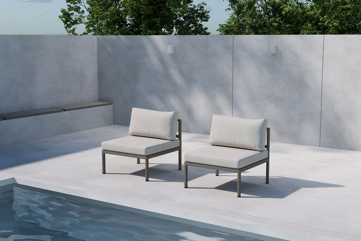 Venture Home Copacabana Soffmodul Mitten Brun