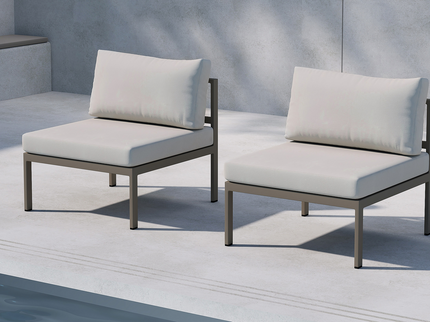 Venture Home Copacabana Soffmodul Mitten Brun