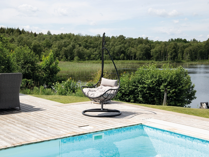 Venture Home Vide Hängstol Svart