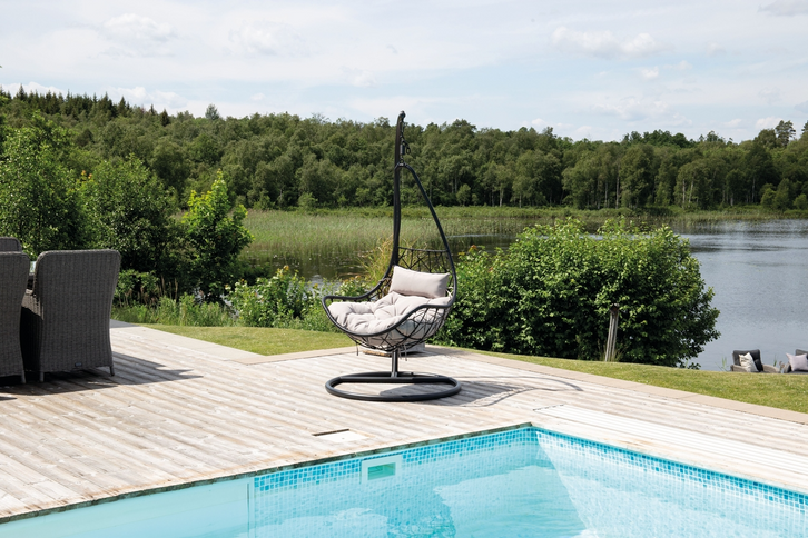 Venture Home Vide Hängstol Svart
