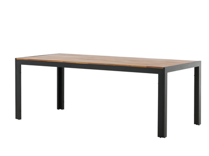 Venture Home Bois Rektangulärt Matbord Utomhus Natur