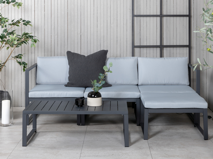 Venture Home Salvador Soffgrupp Svart Utomhus