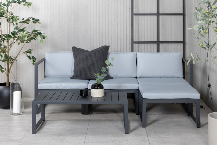 Venture Home Salvador Soffgrupp Svart Utomhus