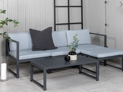 Venture Home Salvador Soffgrupp Svart Utomhus