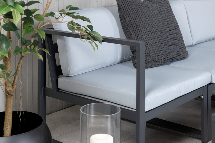 Venture Home Salvador Soffgrupp Svart Utomhus