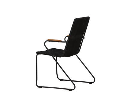 Venture Home Bois Matstolar 2-Pack Svart Utomhus