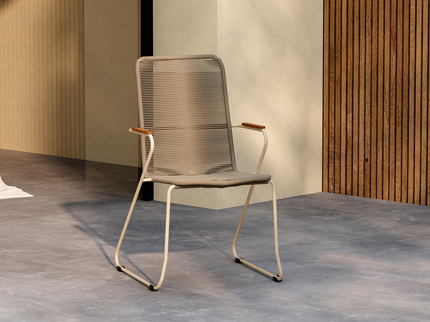 Venture Home Bois Matstol Beige Utomhus