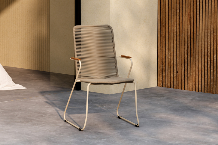 Venture Home Bois Matstol Beige Utomhus