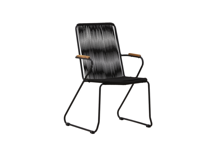 Venture Home Bois Matstol Svart Utomhus
