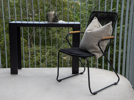 Venture Home Bois Matstol Svart Utomhus