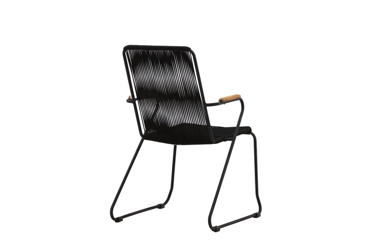 Venture Home Bois Matstol Svart Utomhus