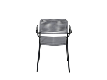 Venture Home Lindos Matstolar 2-Pack Grå Utomhus
