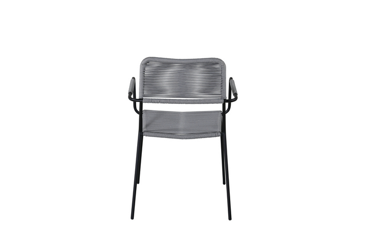 Venture Home Lindos Matstolar 2-Pack Grå Utomhus
