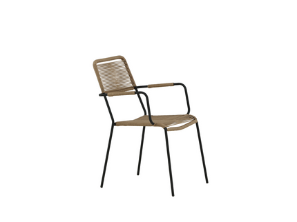 Venture Home Lindos Matstolar 2-Pack Brun Utomhus