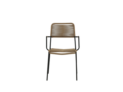 Venture Home Lindos Matstolar 2-Pack Brun Utomhus