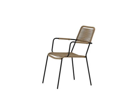 Venture Home Lindos Matstolar 2-Pack Brun Utomhus