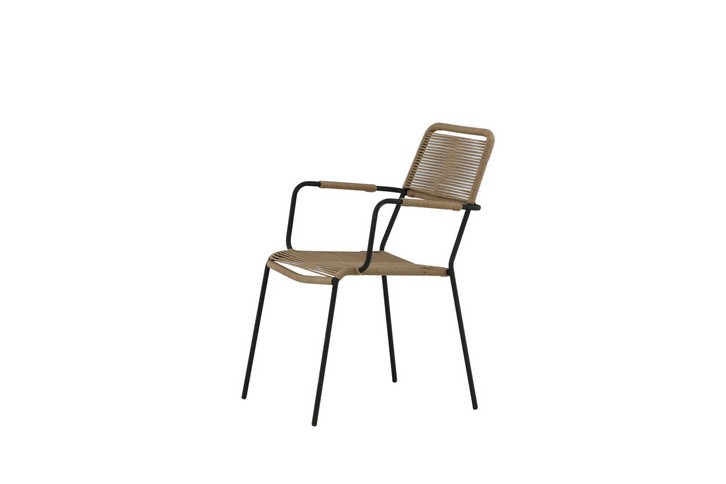 Venture Home Lindos Matstolar 2-Pack Brun Utomhus