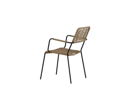 Venture Home Lindos Matstolar 2-Pack Brun Utomhus