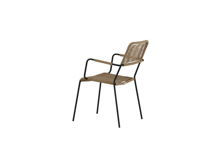 Venture Home Lindos Matstolar 2-Pack Brun Utomhus