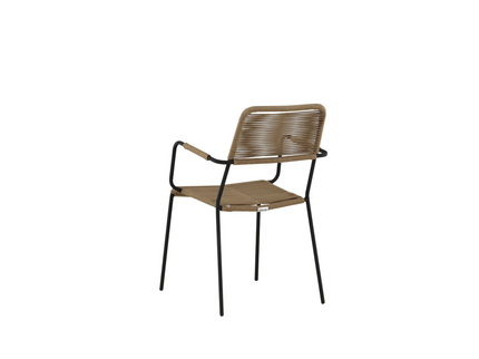 Venture Home Lindos Matstolar 2-Pack Brun Utomhus