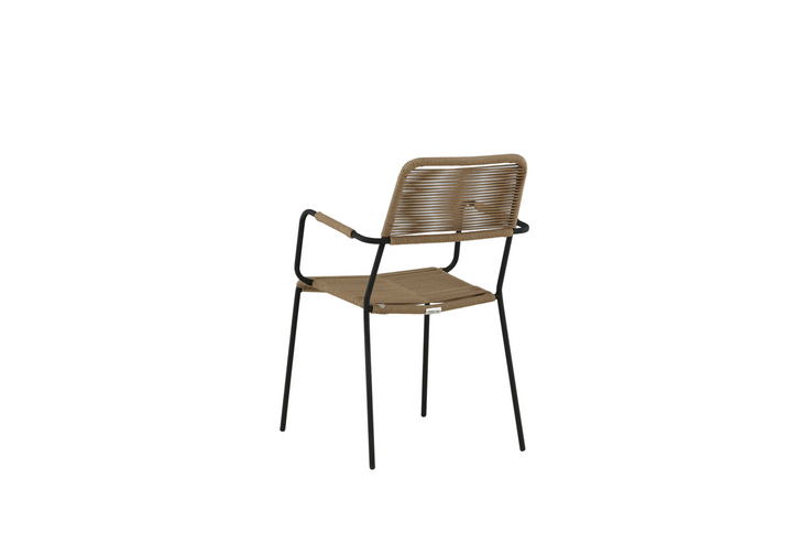 Venture Home Lindos Matstolar 2-Pack Brun Utomhus