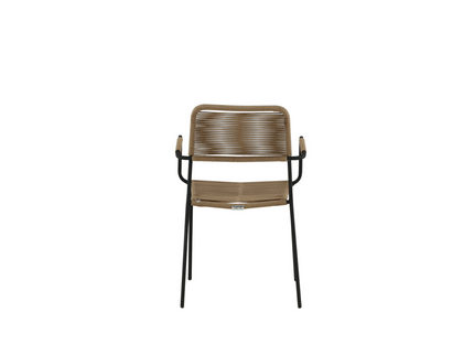 Venture Home Lindos Matstolar 2-Pack Brun Utomhus